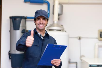 Water heater smiling contractor